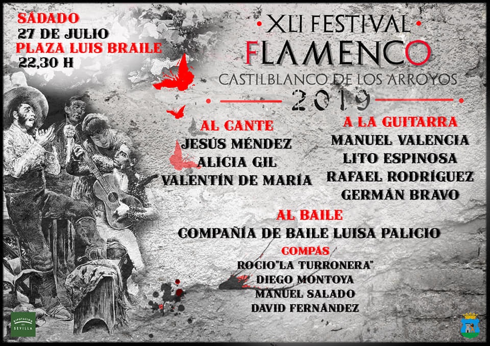 cartel festival flamenco