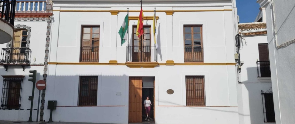 Ayuntamiento bandera castilblanco