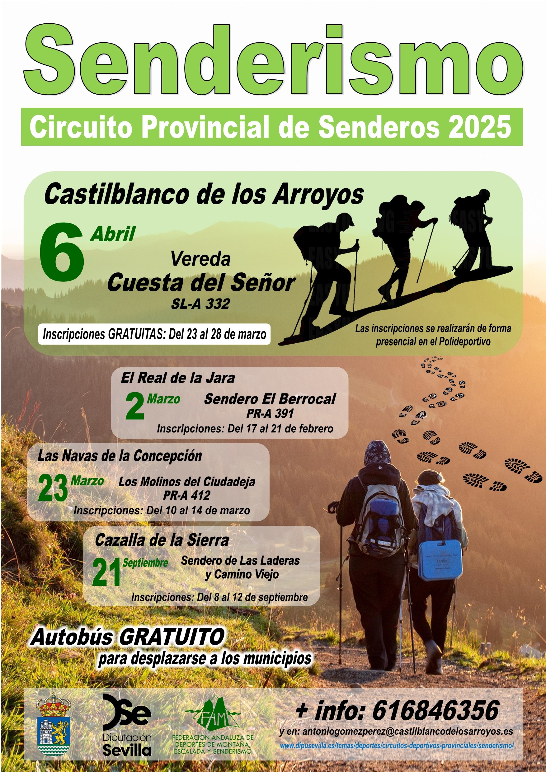 CARTEL SENDERISMO 2025