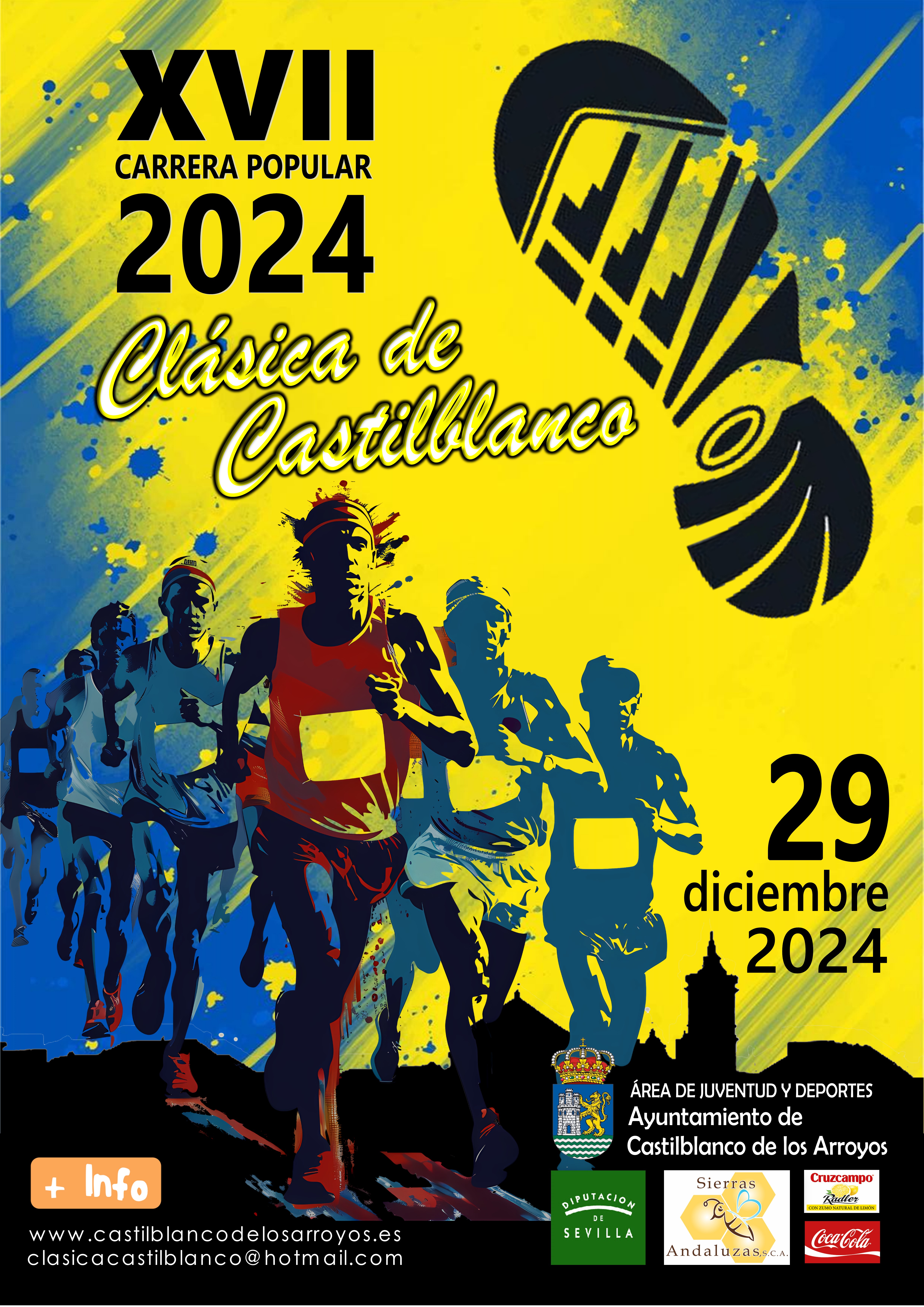 Cartel Carrera Popular 2024 - 2