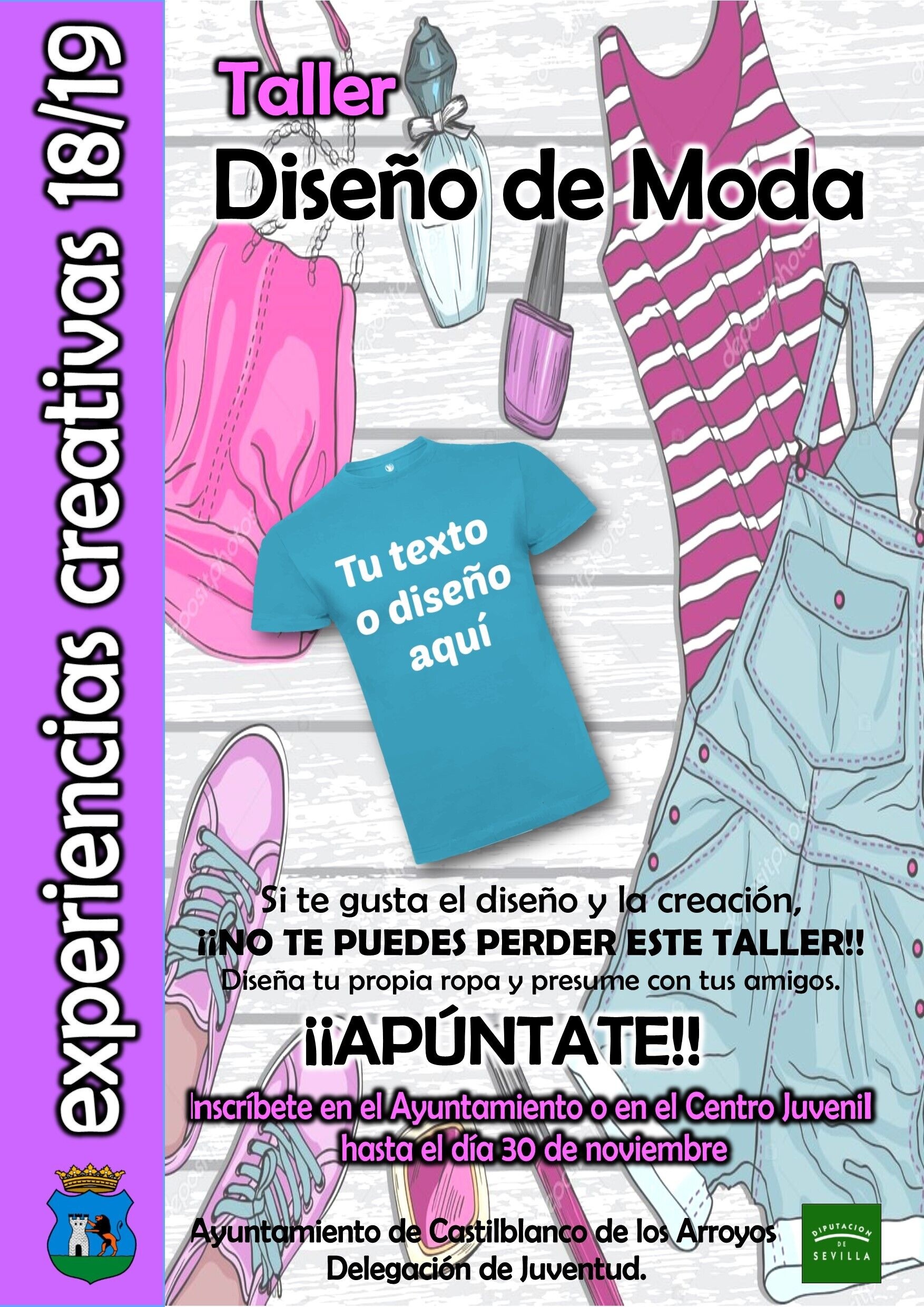 Cartel DISEÑO Y MODA