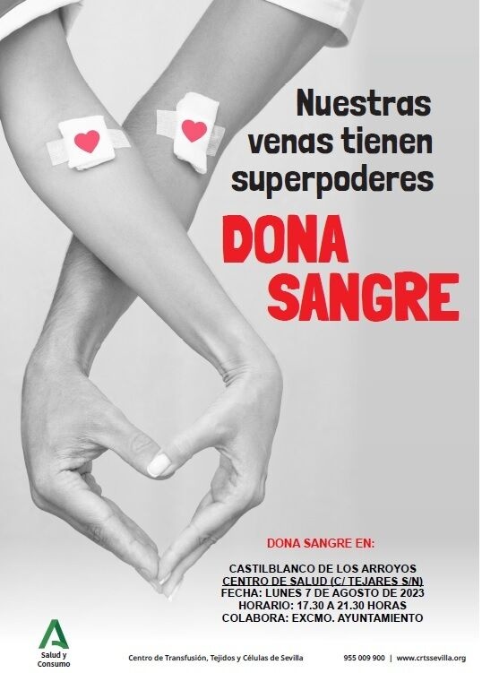 Cartel Donación de Sangre