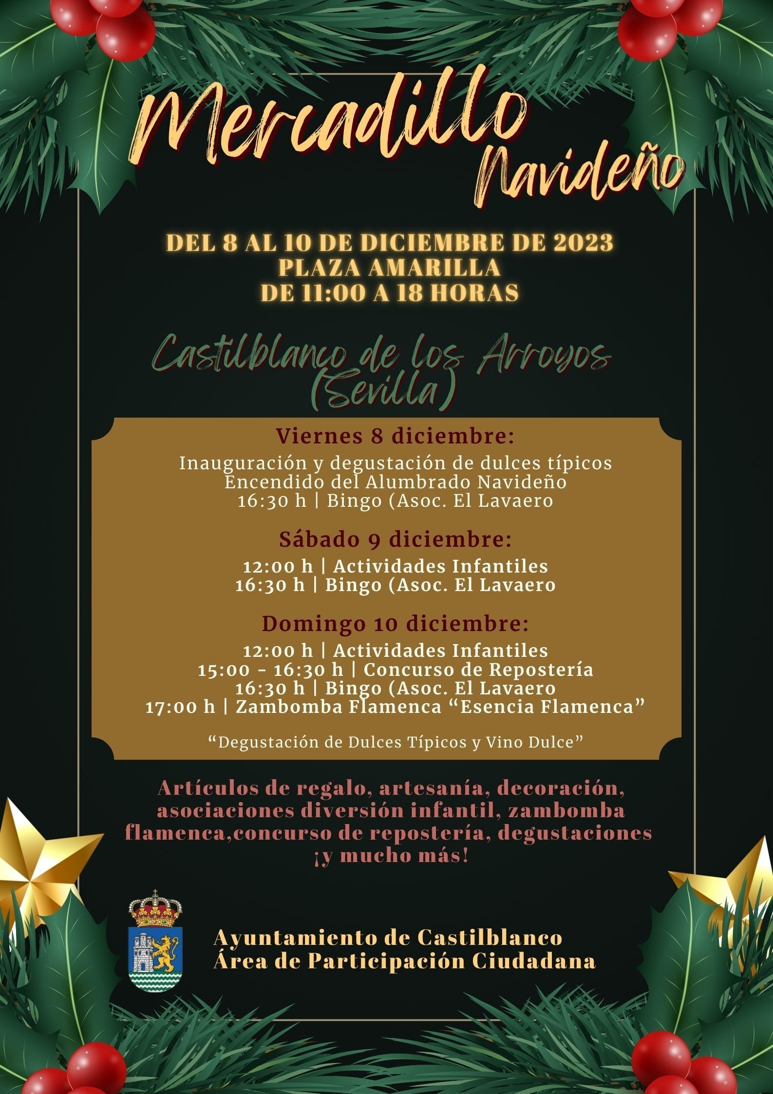 Cartel Mercadillo Navideño(1)