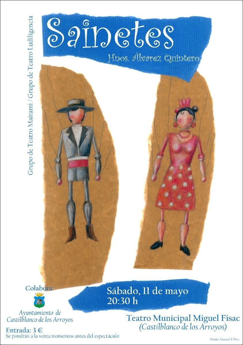 Cartel Sainetes Castilblanco
