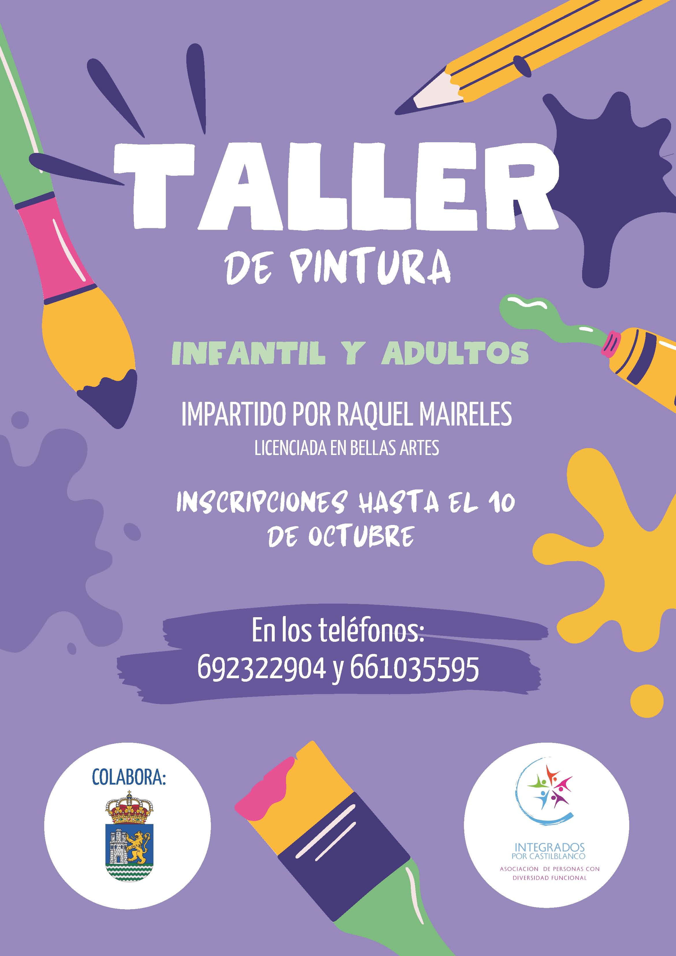 Cartel Vertical Taller de Dibujo y Pintura Infantil Ilustrado Multicolor_20250930_185300_0000 (1)