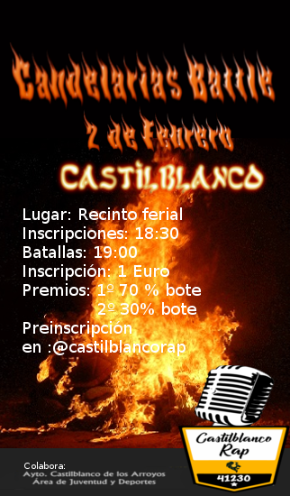 Cartel candelarias battle-1