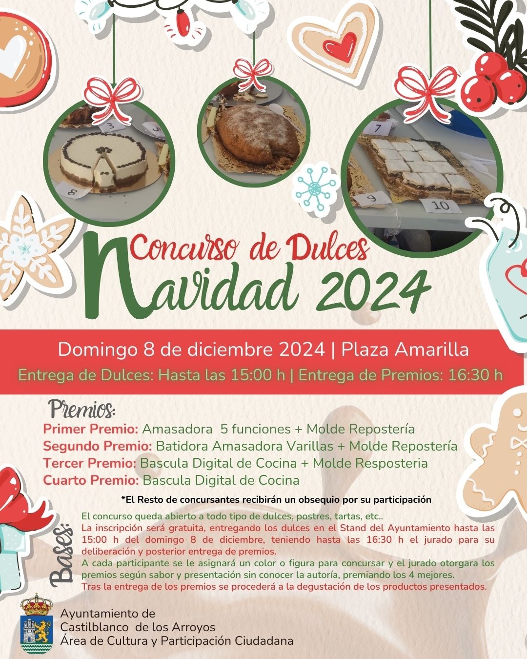 Concurso de repostería 2024