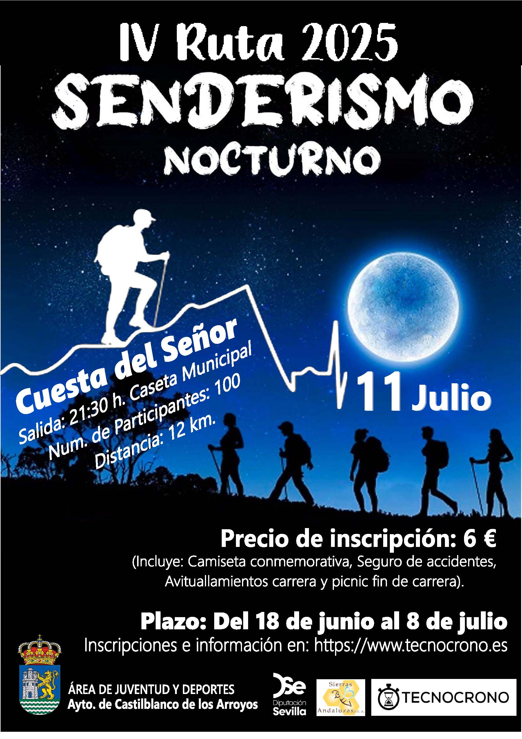 IV RUTA SENDERISMO NOCTURNO