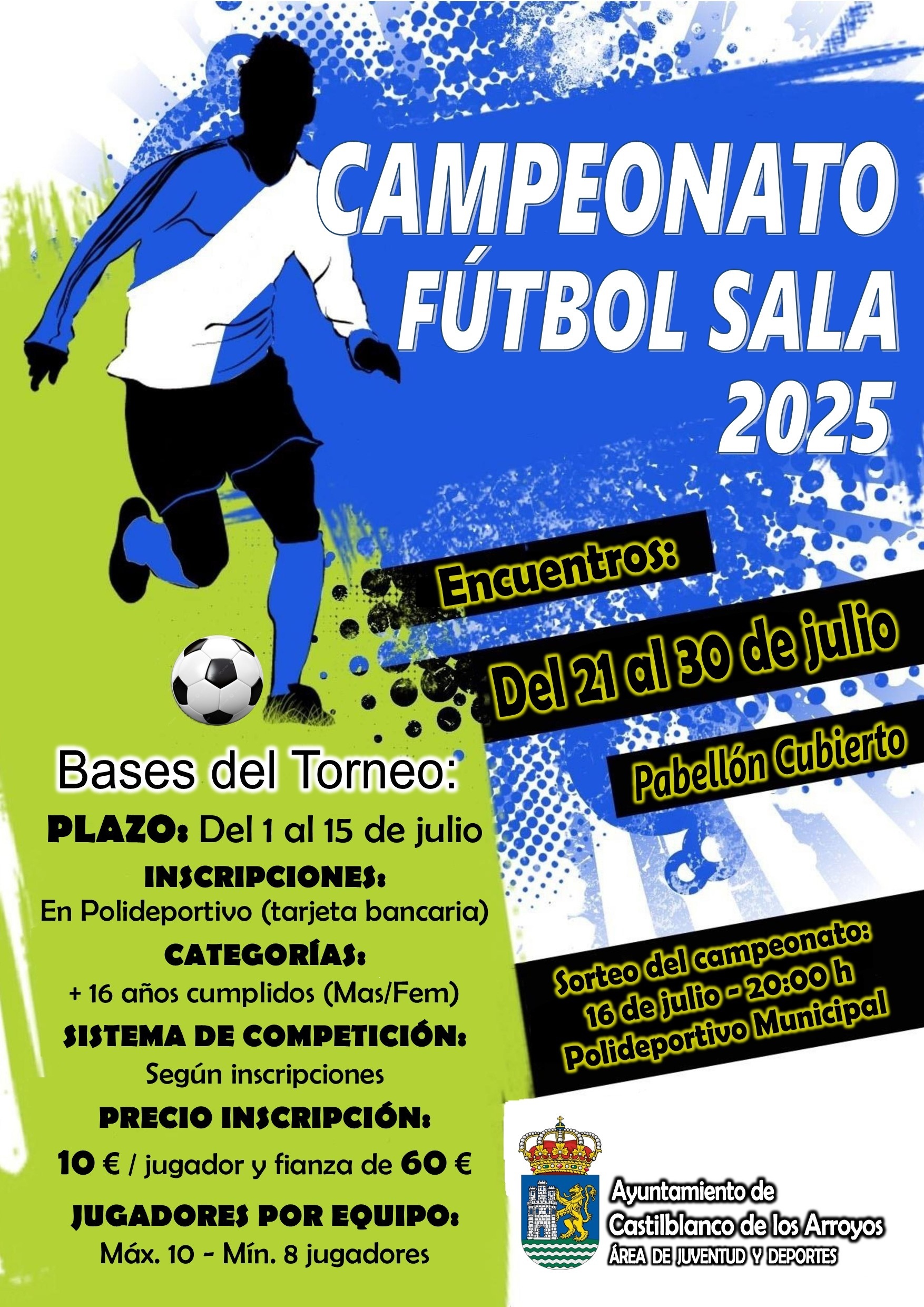 TORNEO FÚTBOL SALA 2025