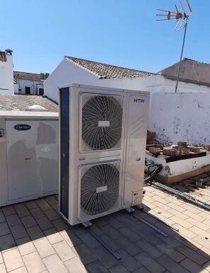 aire acondicionado centro de salud