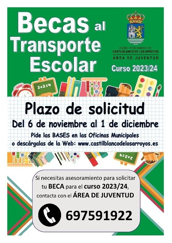 becas transporte