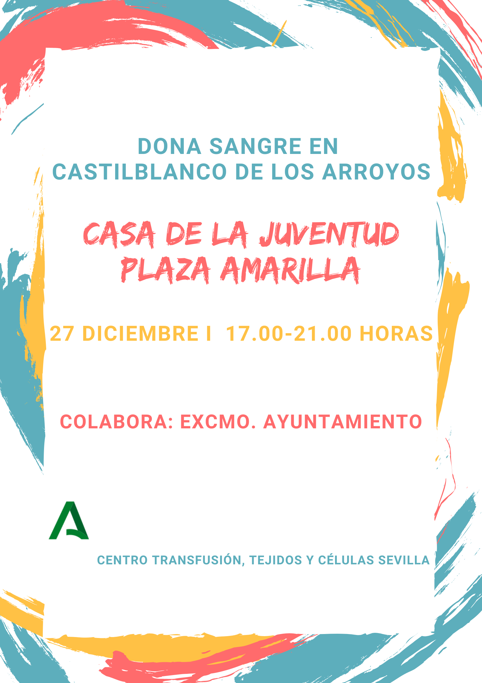 cartel castilblanco donación de sangre