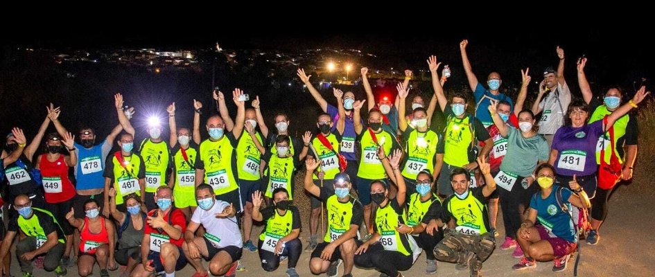 foto ruta senderista nocturan