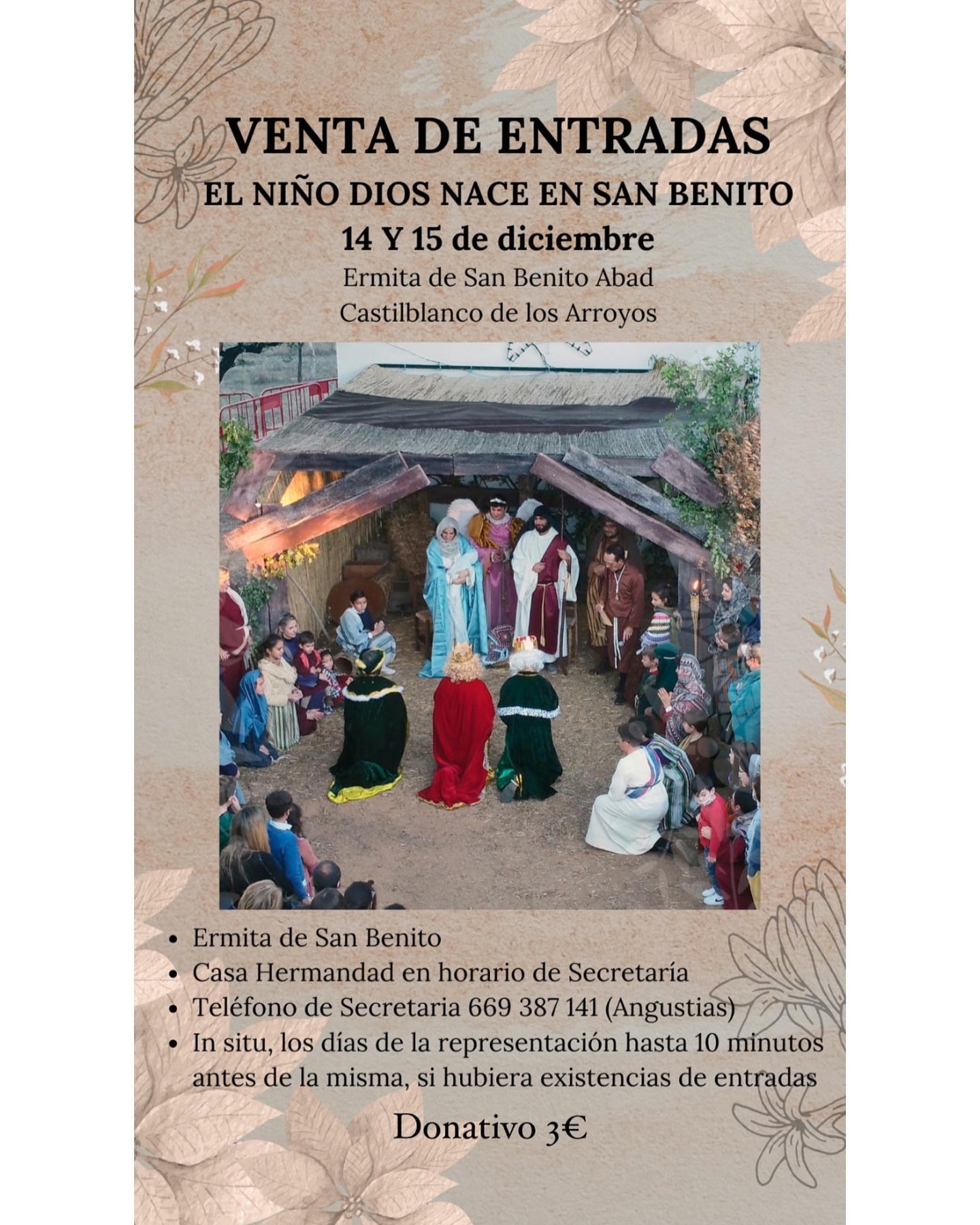 niño dios nace en san benito