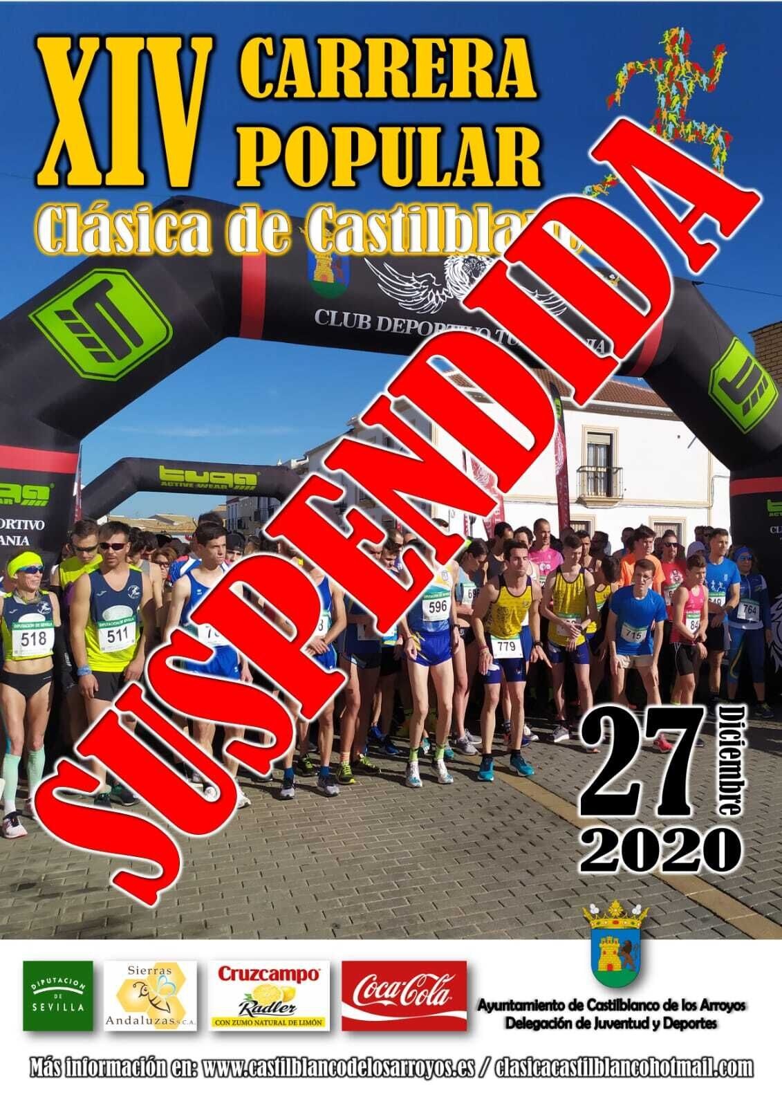 suspensión carrera popular